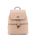 Helaina Logo Embossed Pink Backpack
