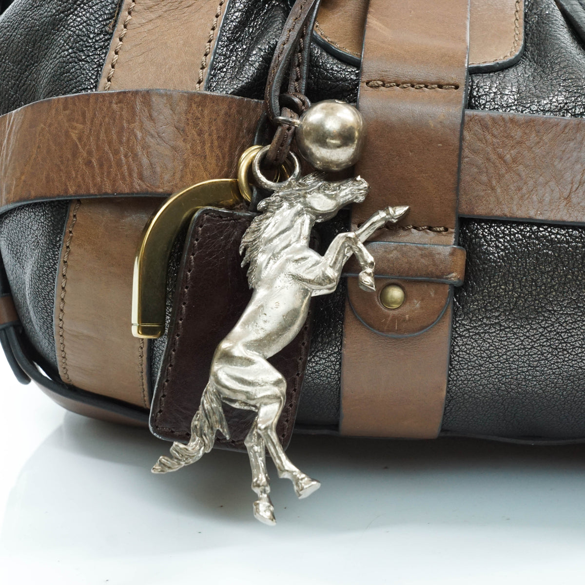 Chloe Kerala Hand Bag Leather Black
