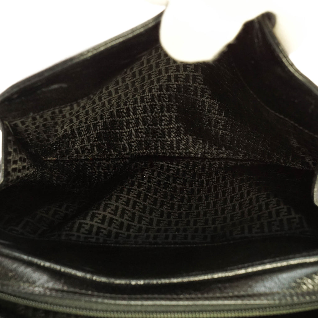 Fendi Crossbody Bag Black Leather