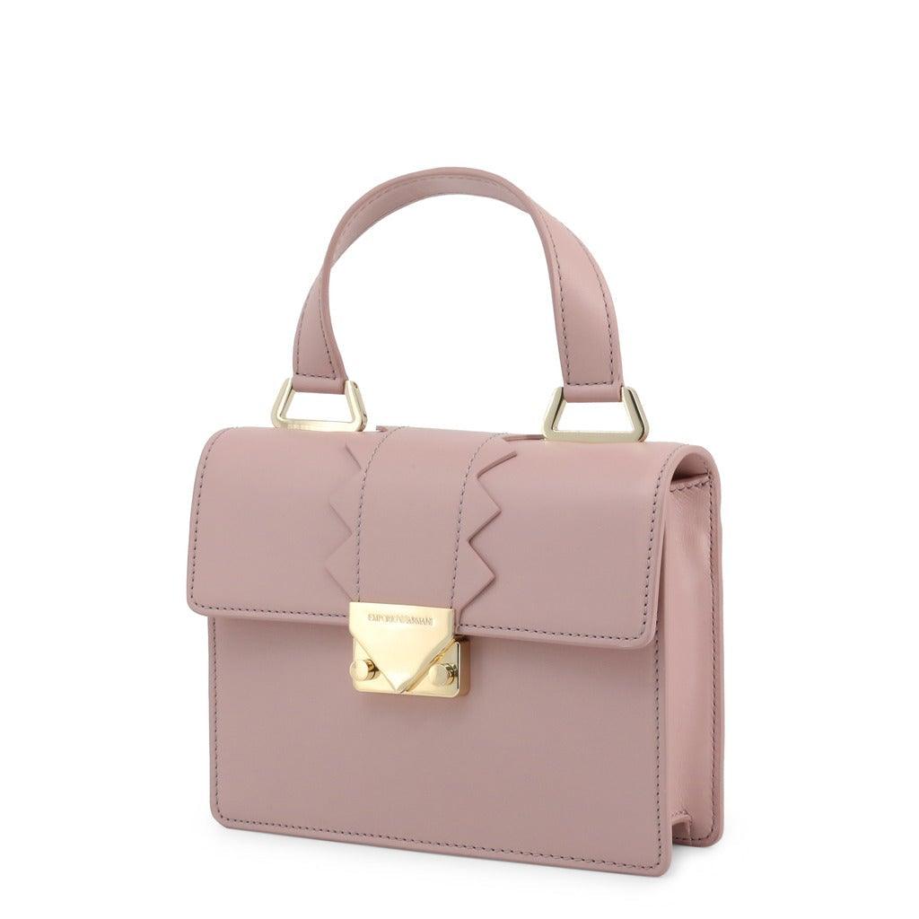 Pink Leather Top Handle