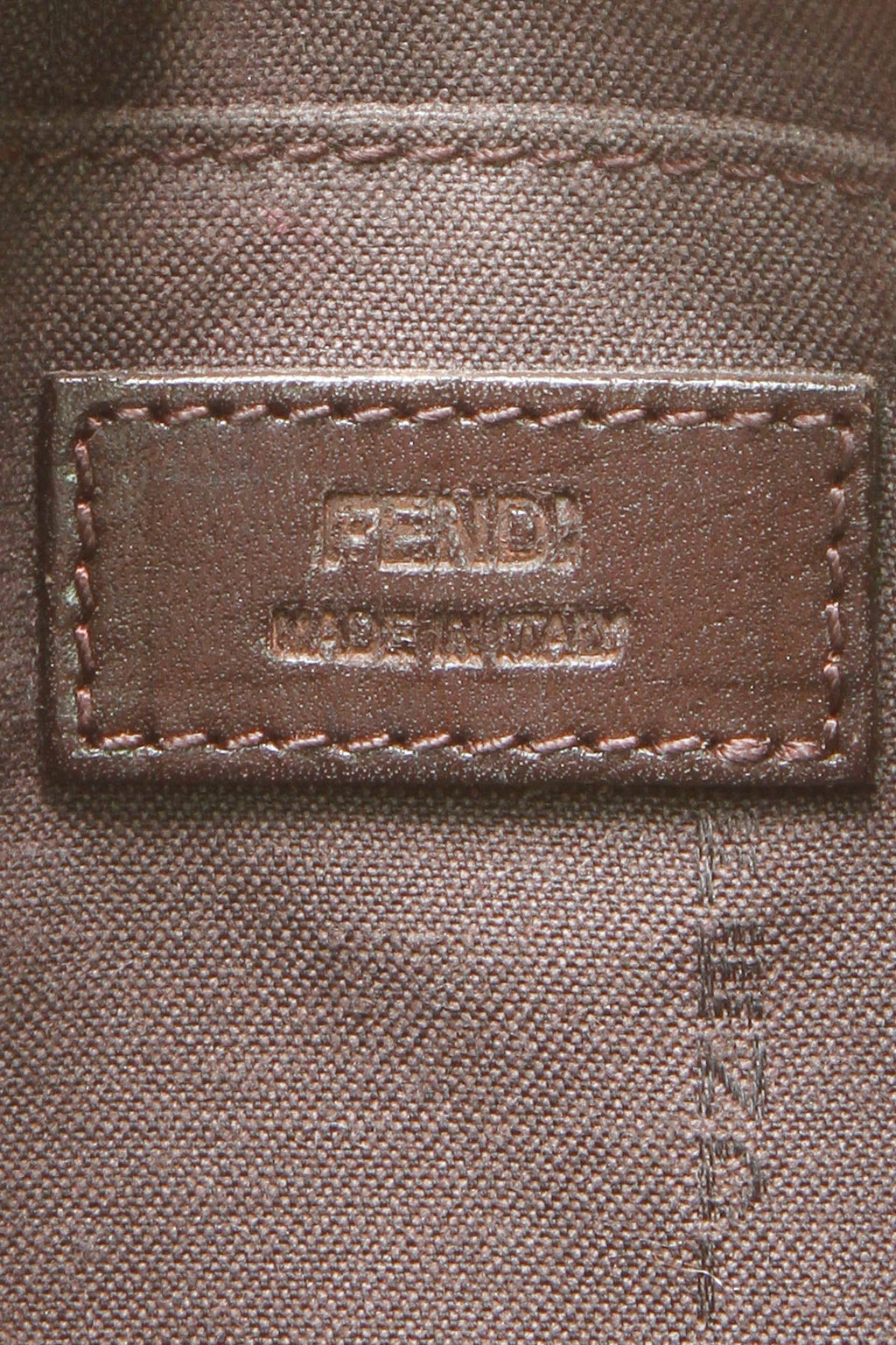 Zucchino Chain Pochette Accessories Bag - Tan
