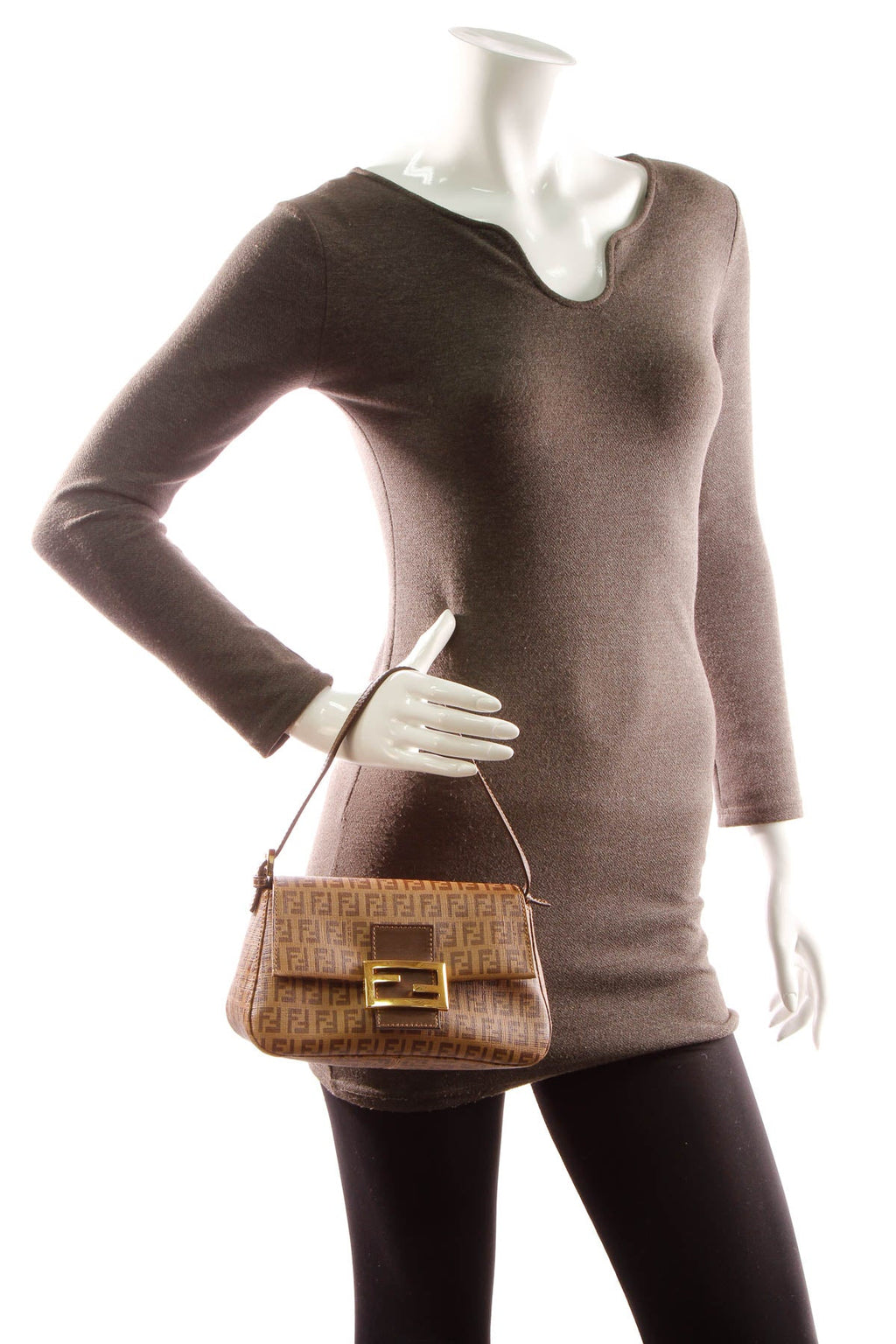 Baguette Bag - Brown Zucchino