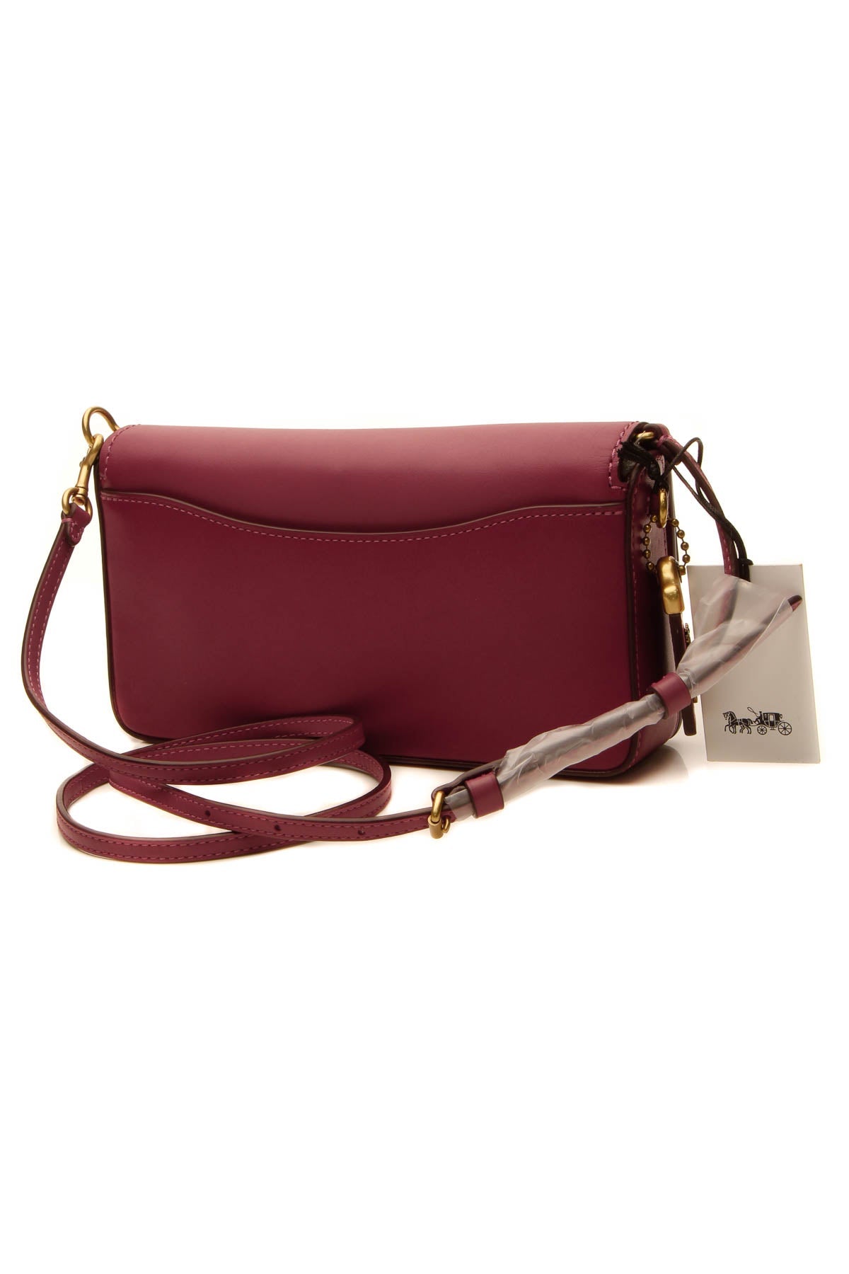 Turnlock Crossbody Bag - Dusty Pink