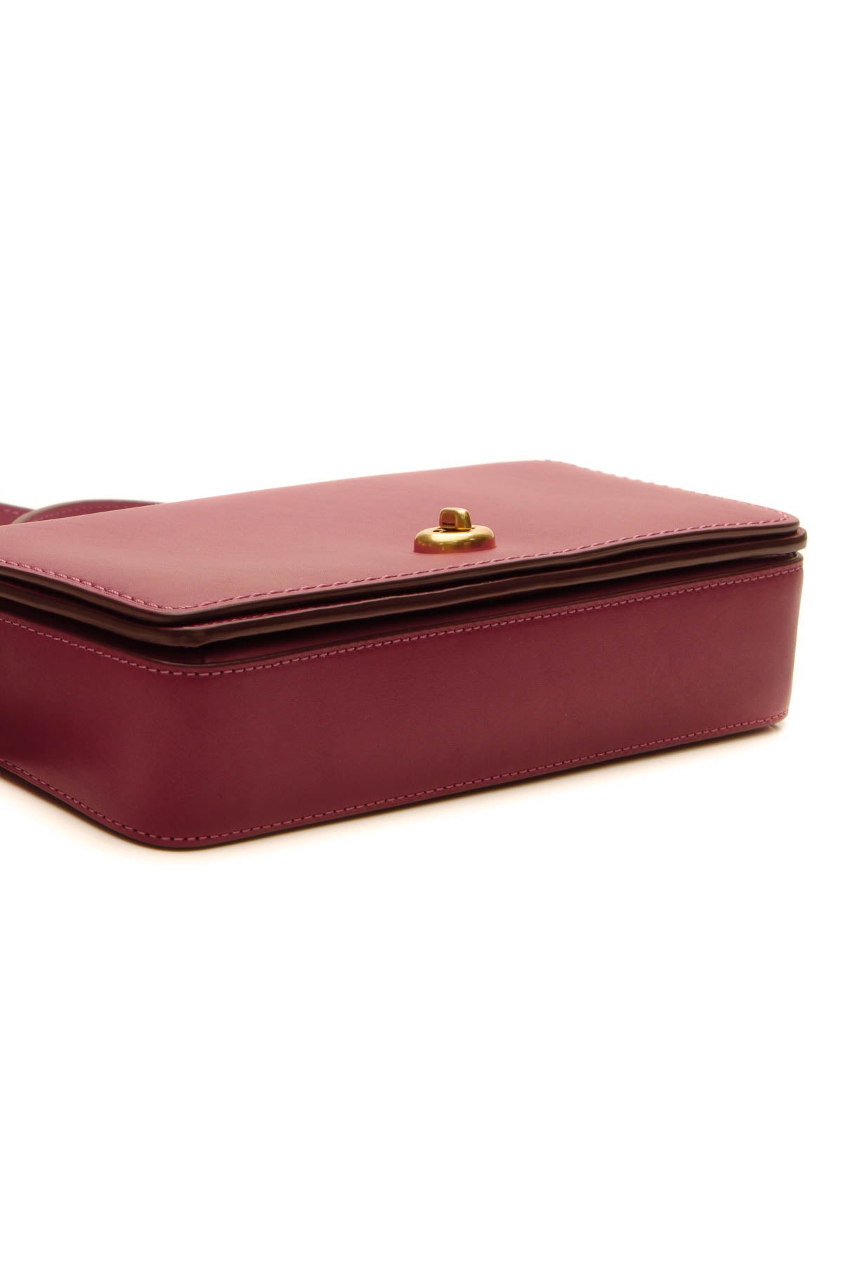 Turnlock Crossbody Bag - Dusty Pink