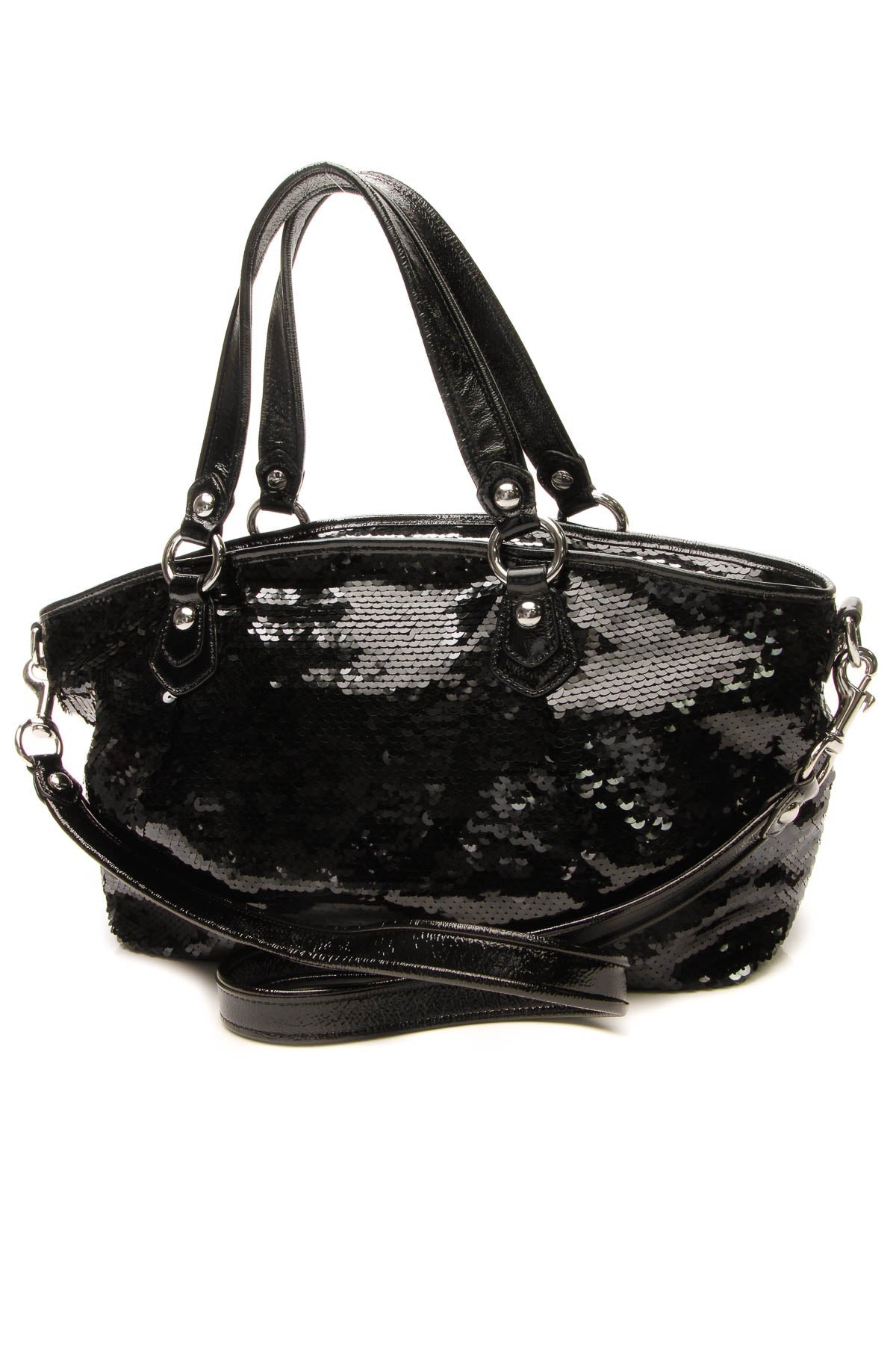 Poppy Sequin Bag - Black