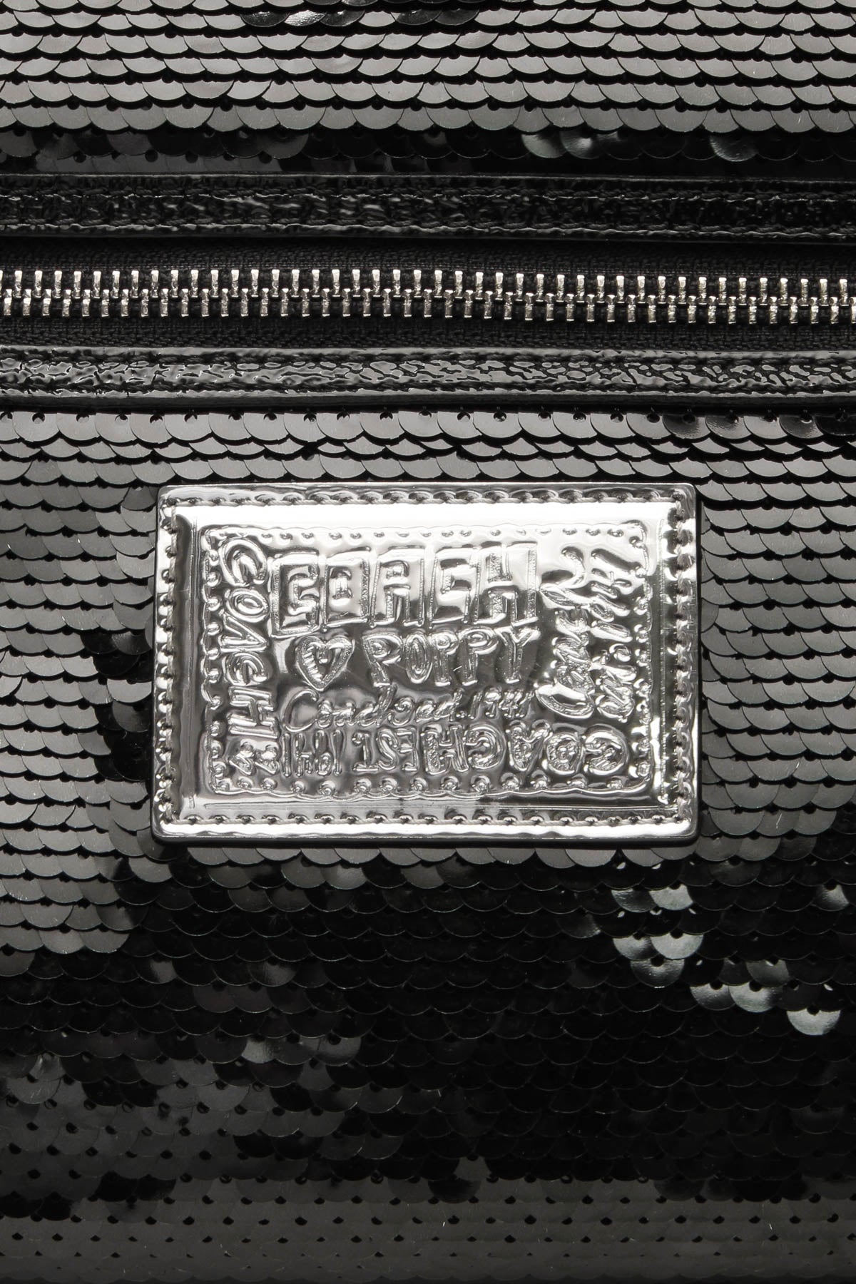 Poppy Sequin Bag - Black