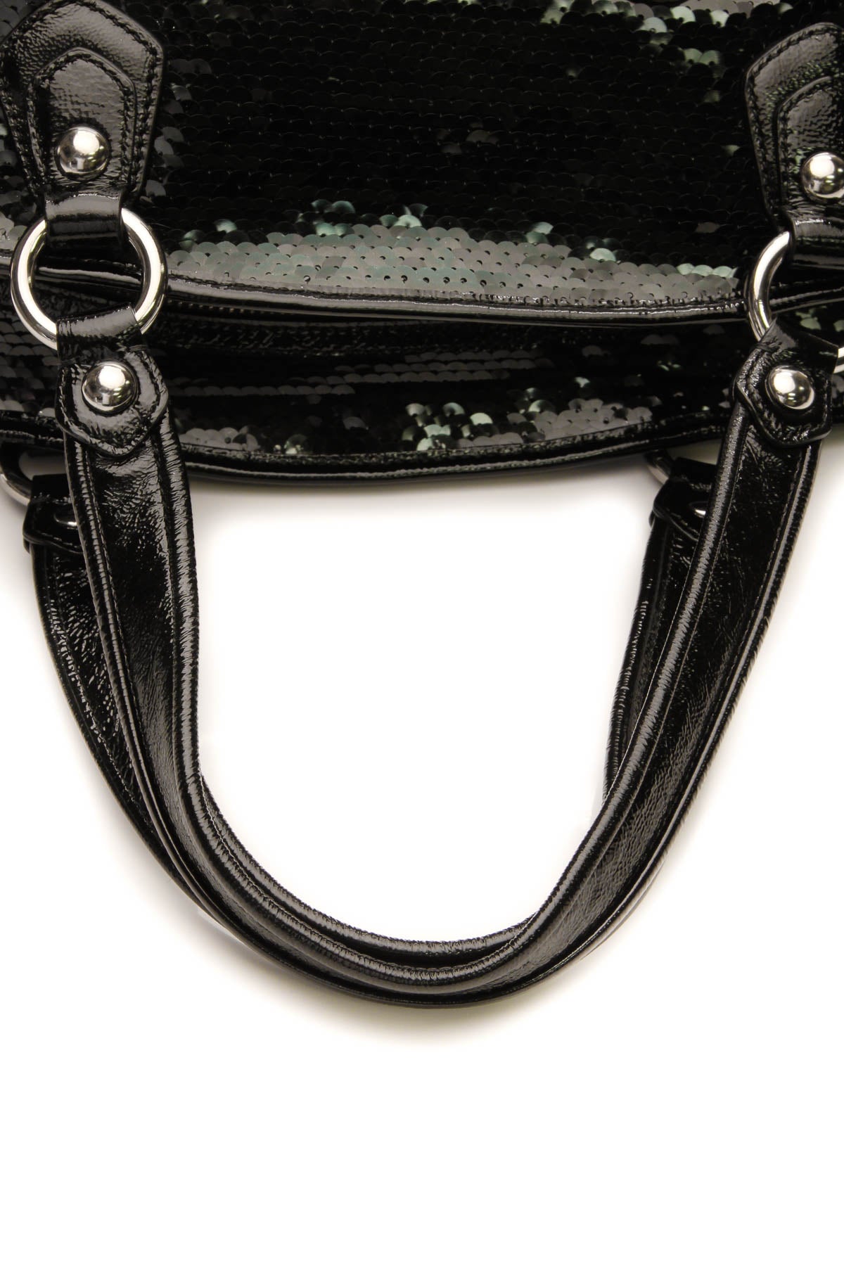 Poppy Sequin Bag - Black