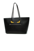 Monster Roll Tote Bag - Black