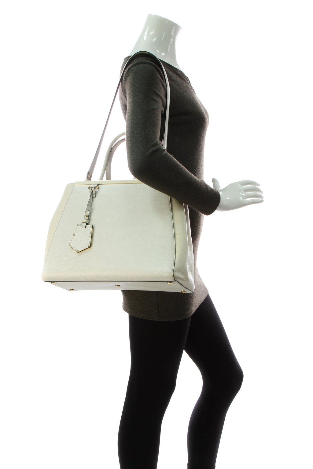 2Jours Elite Shopper Tote Bag - Ivory