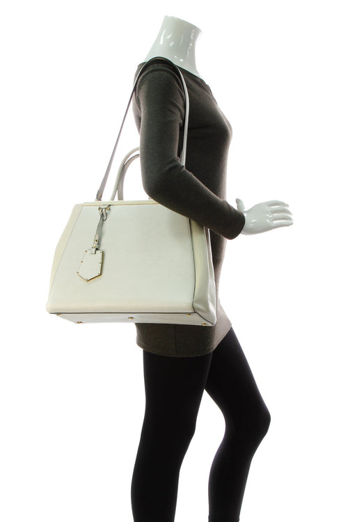 2Jours Elite Shopper Tote Bag - Ivory