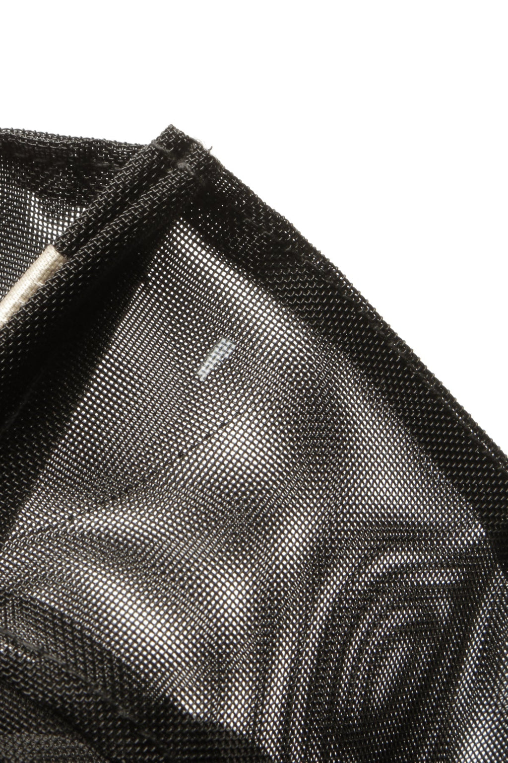 Mesh Logo Tote Bag - Black