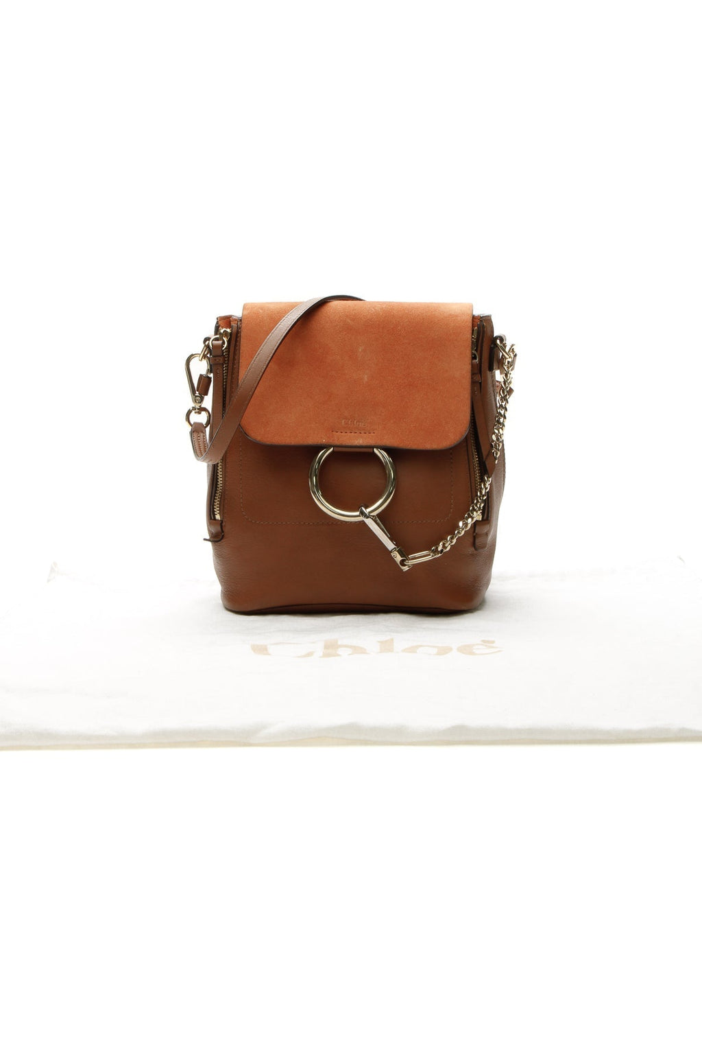 Faye Small Backpack - Tan