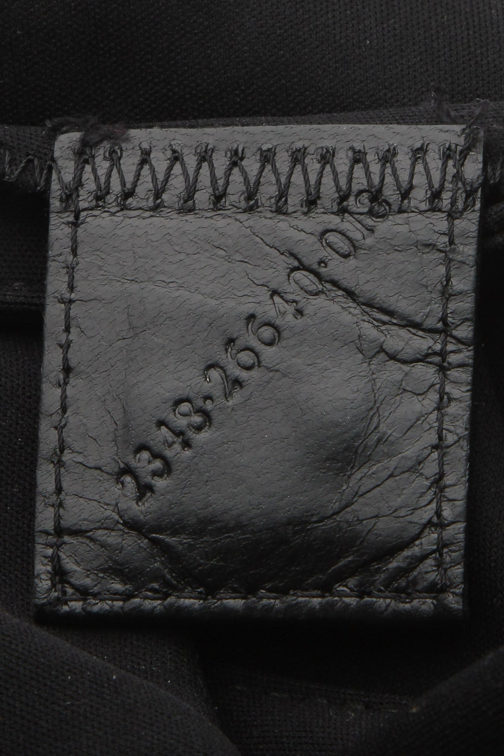 Pochette Bag - Black Jersey