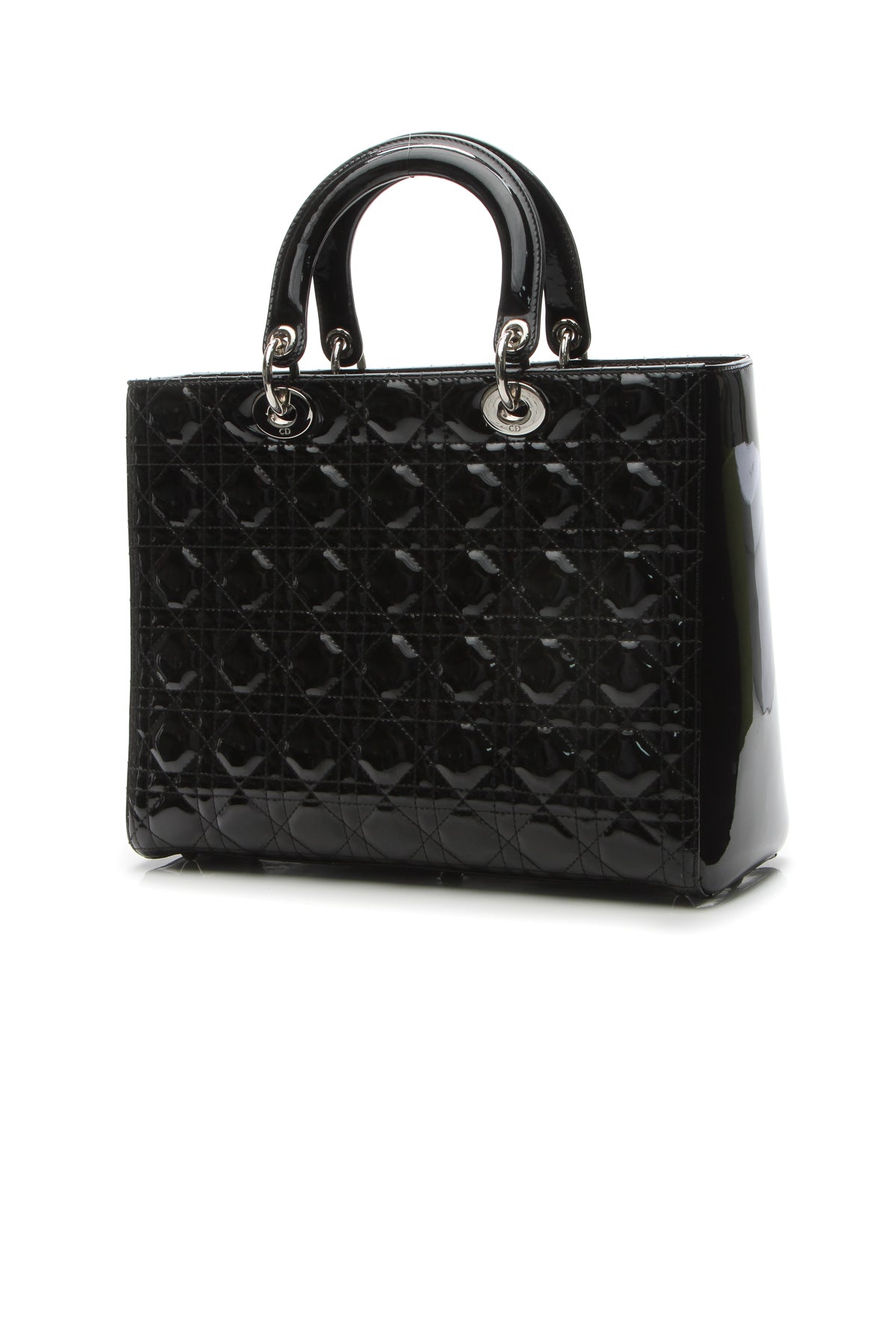 Large Lady Dior Bag - Black