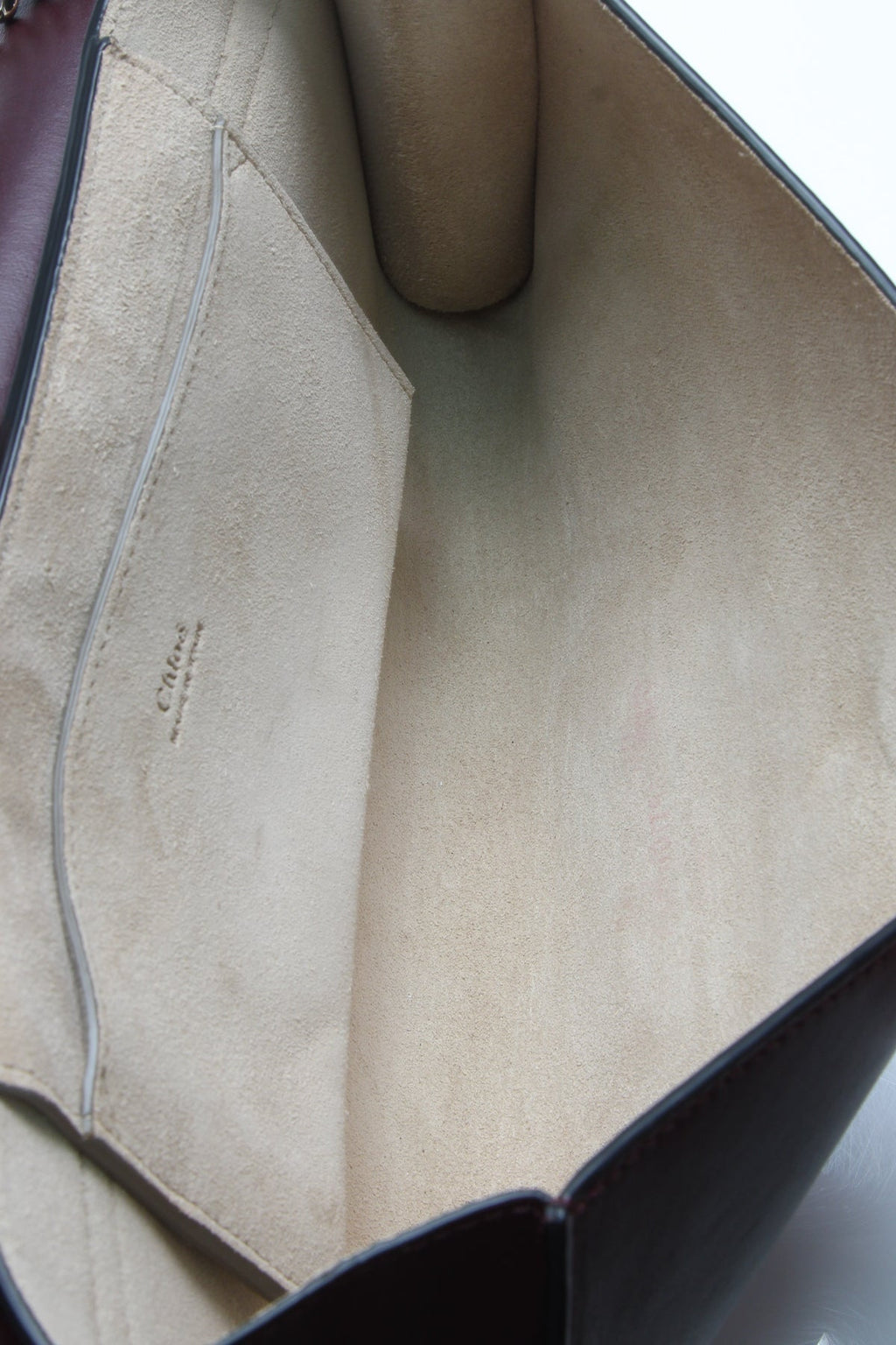 Faye Clutch Bag - Burgundy