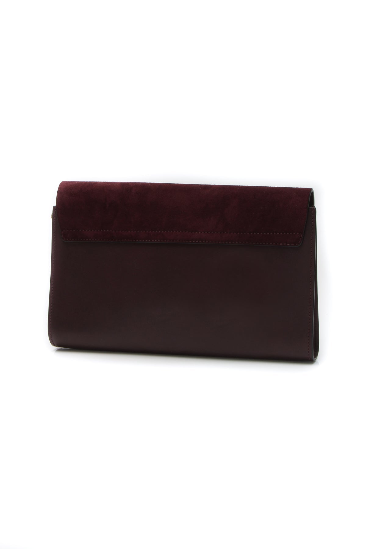 Faye Clutch Bag - Burgundy