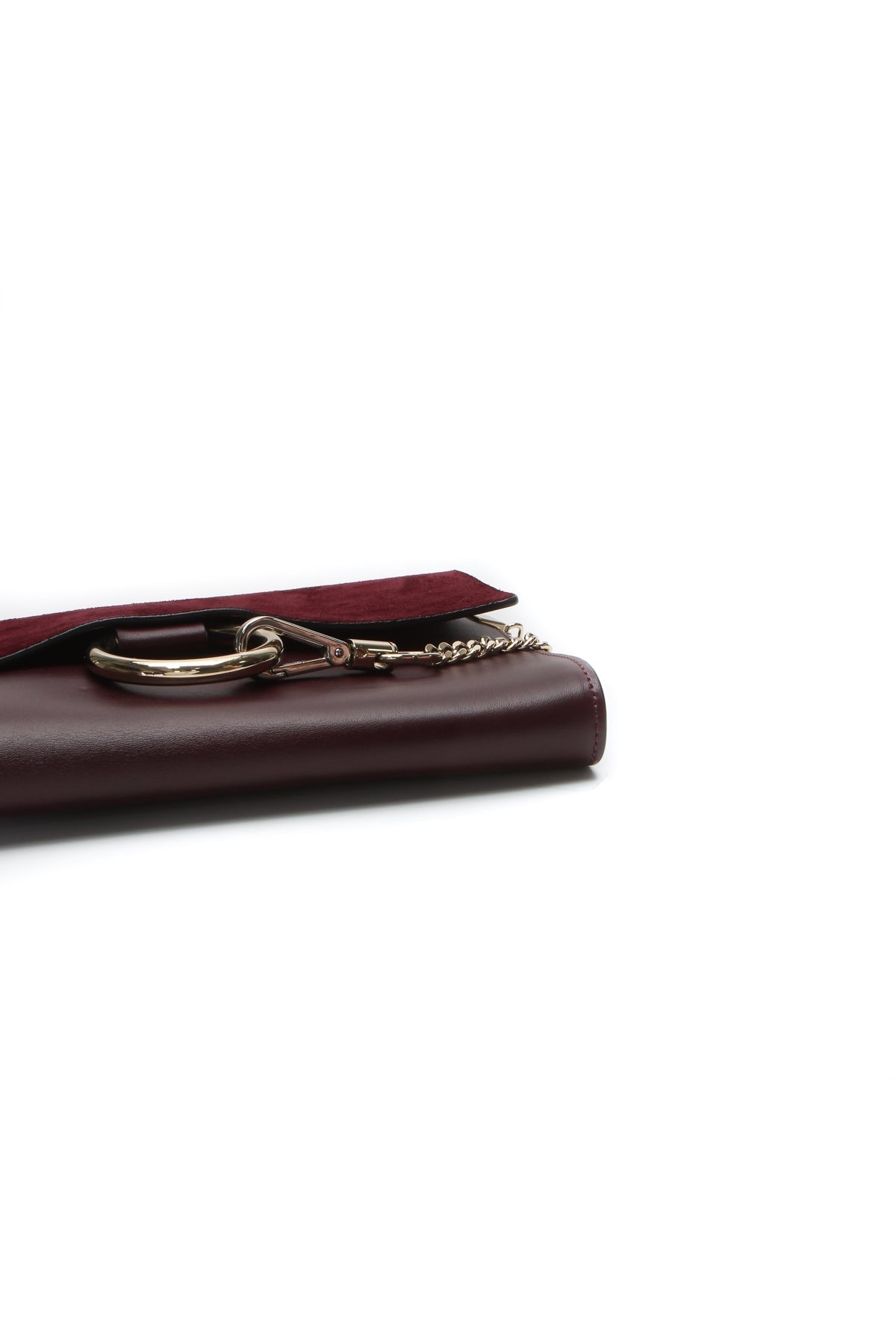 Faye Clutch Bag - Burgundy