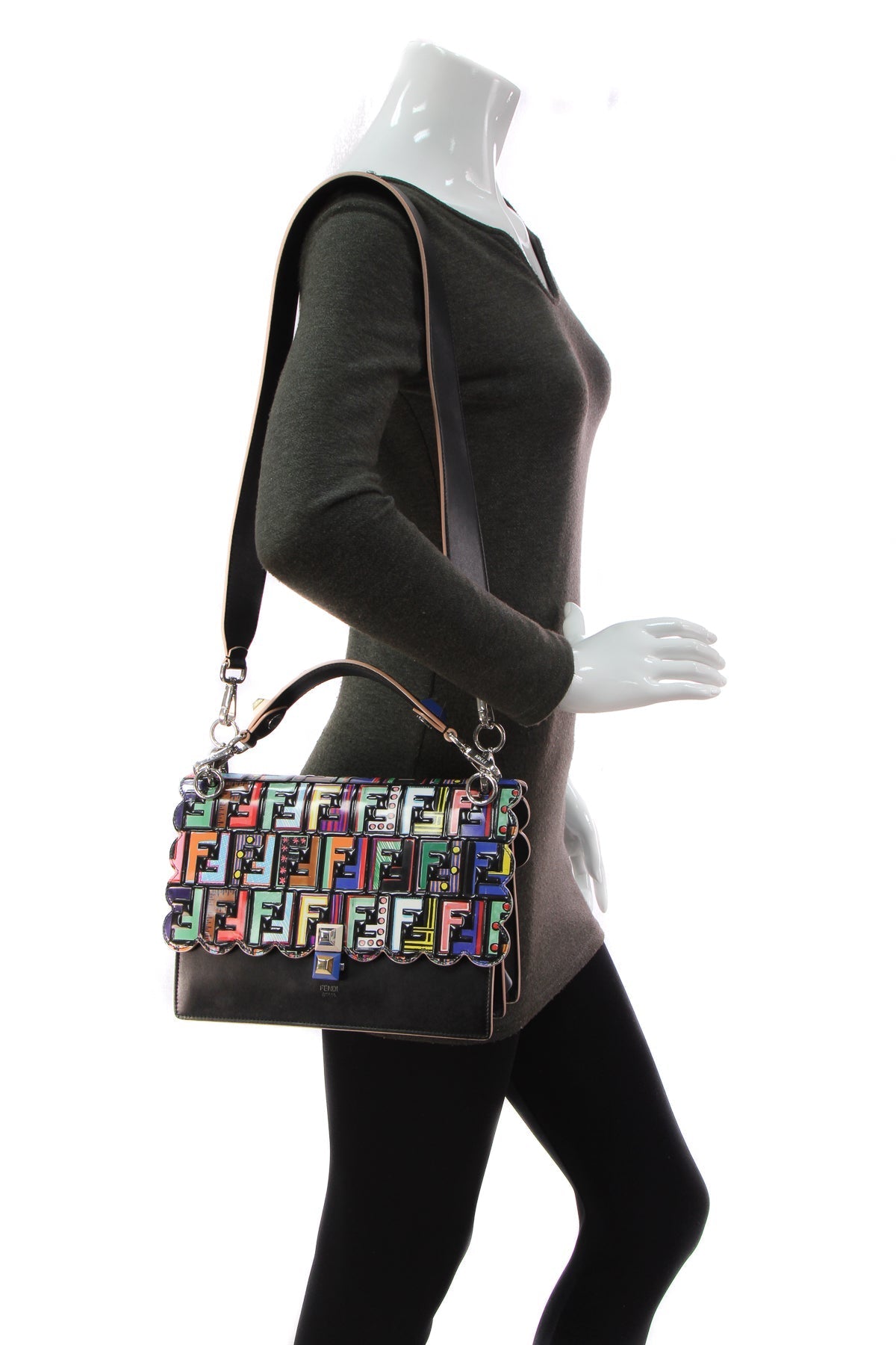 Kan I Fun Fair Shoulder Bag - Black