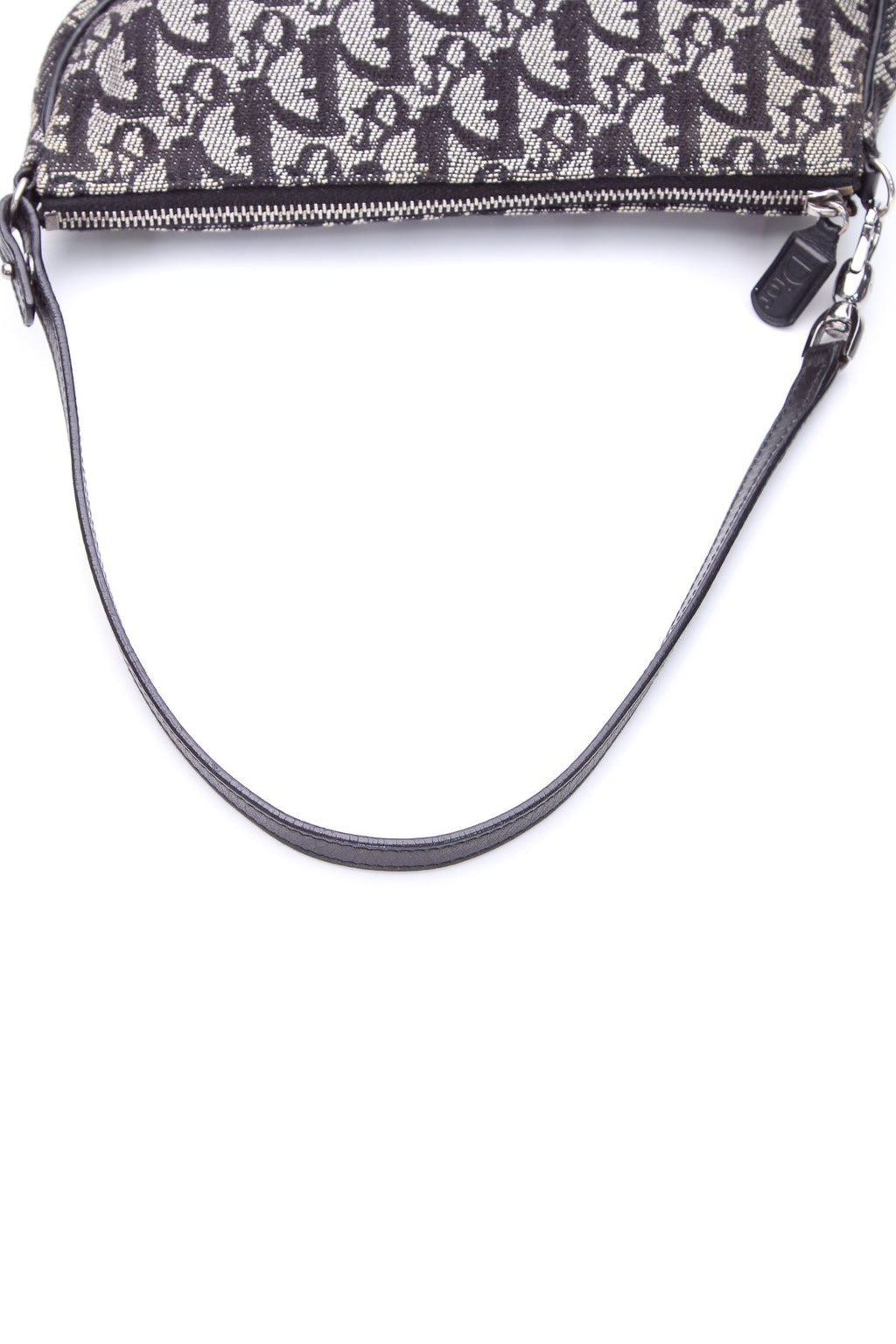 Mini Saddle Pochette Bag - Black Diorissimo