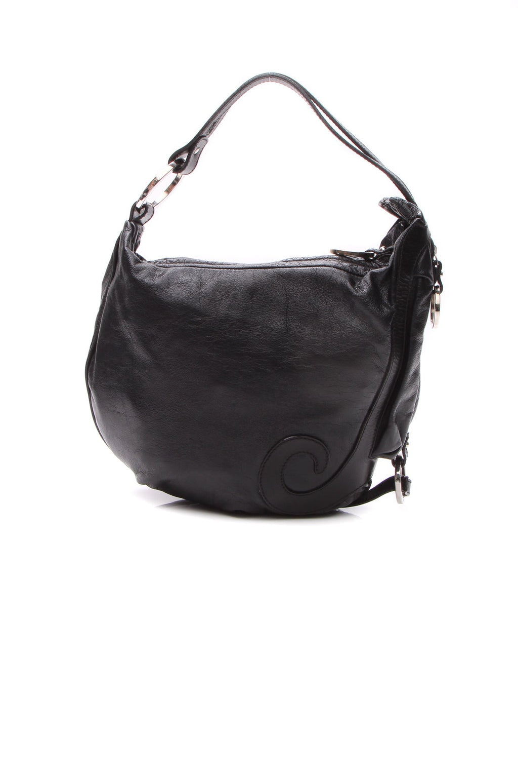 Vintage Borsa Biga Hobo Bag - Black
