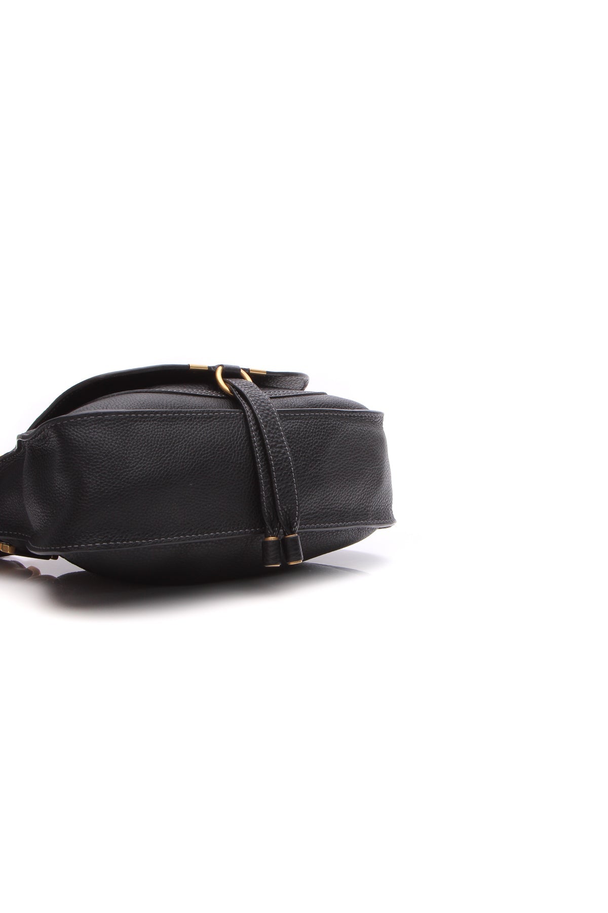 Marcie Small Satchel Bag - Black