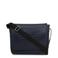 Blue Logo Messenger Bag