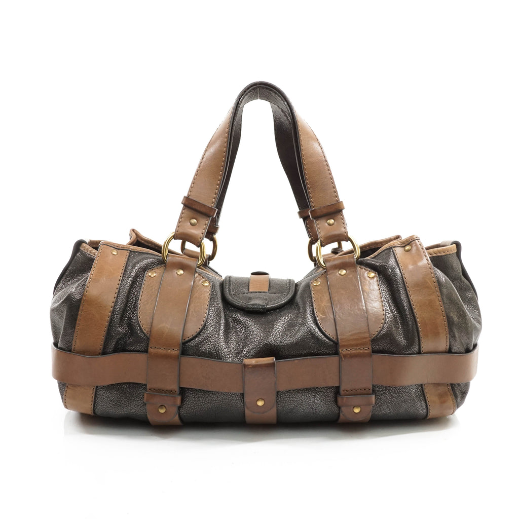Chloe Kerala Hand Bag Leather Black