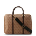 4G Monogram Brief Case Brown