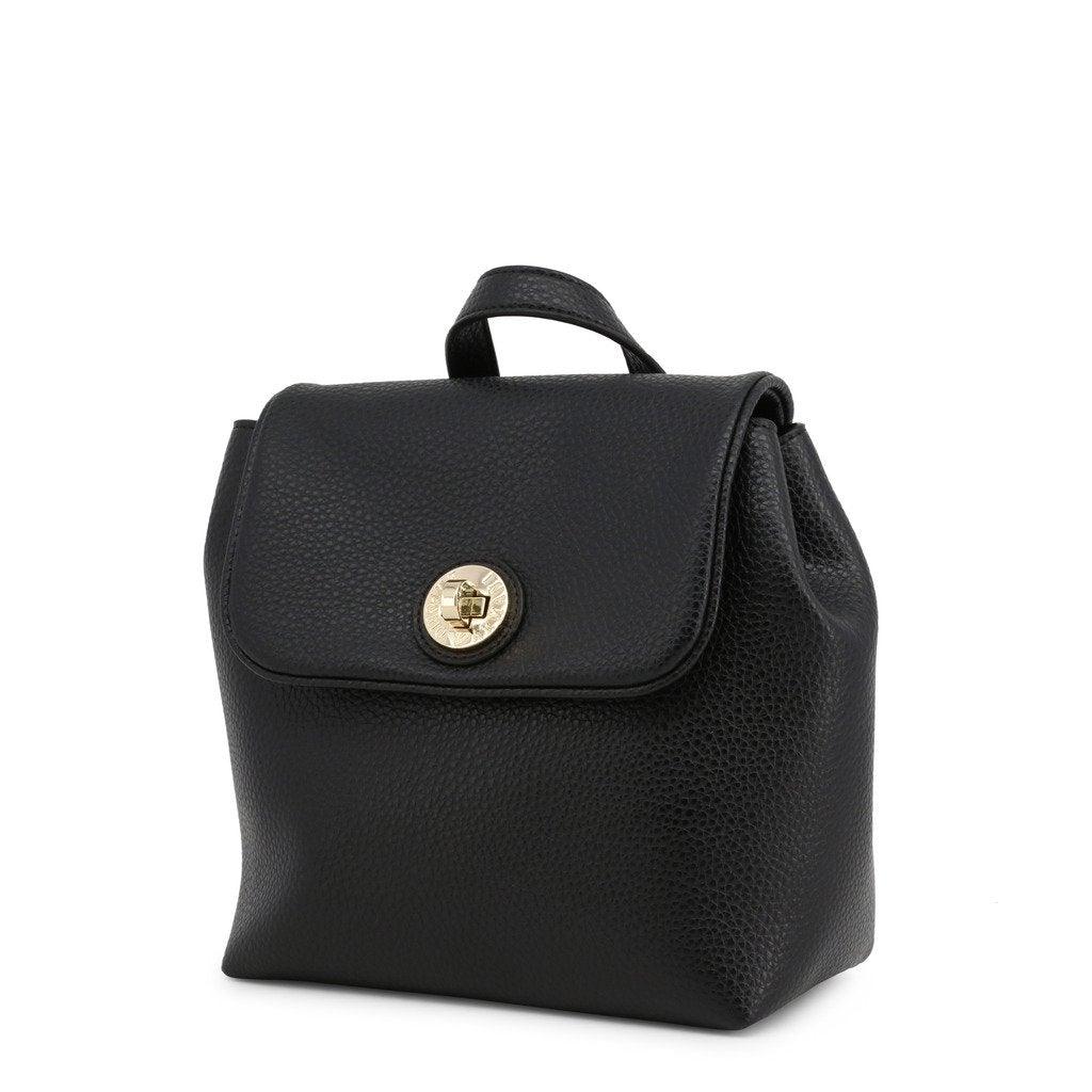 Black Leather Backpack
