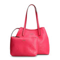 Vikky 4G Peony Logo Shopper with Pouch in Pink