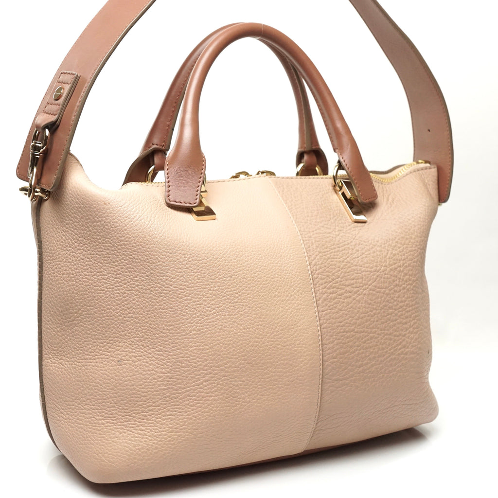 Chloe Baylee Hand Bag Leather Pink