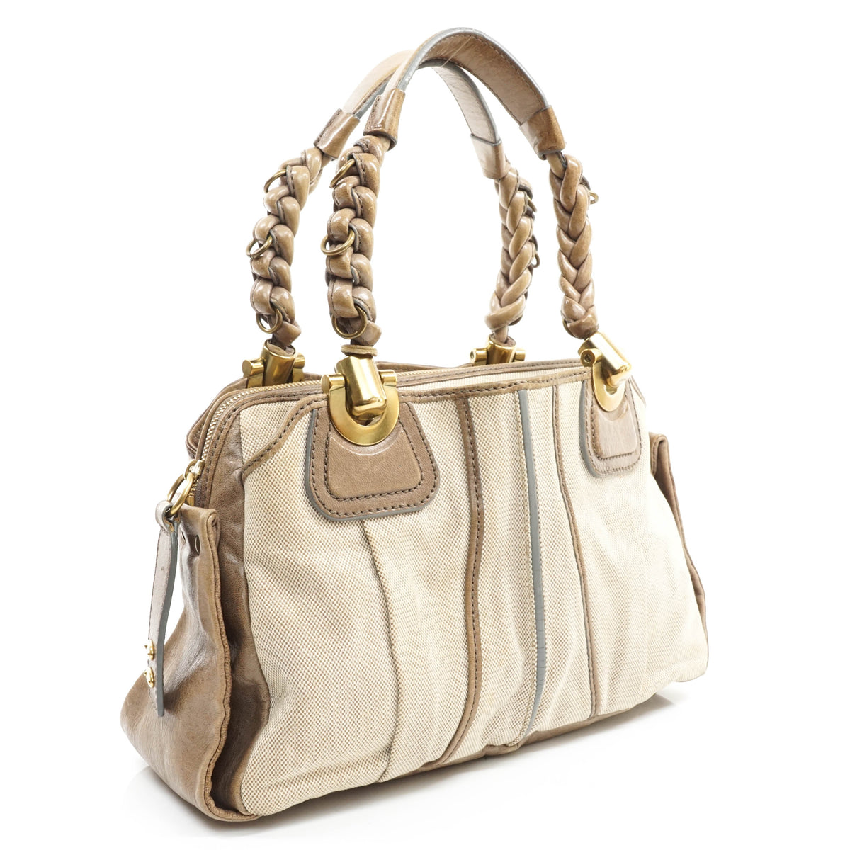 Chloe Heloise Hand Bag Canvas X