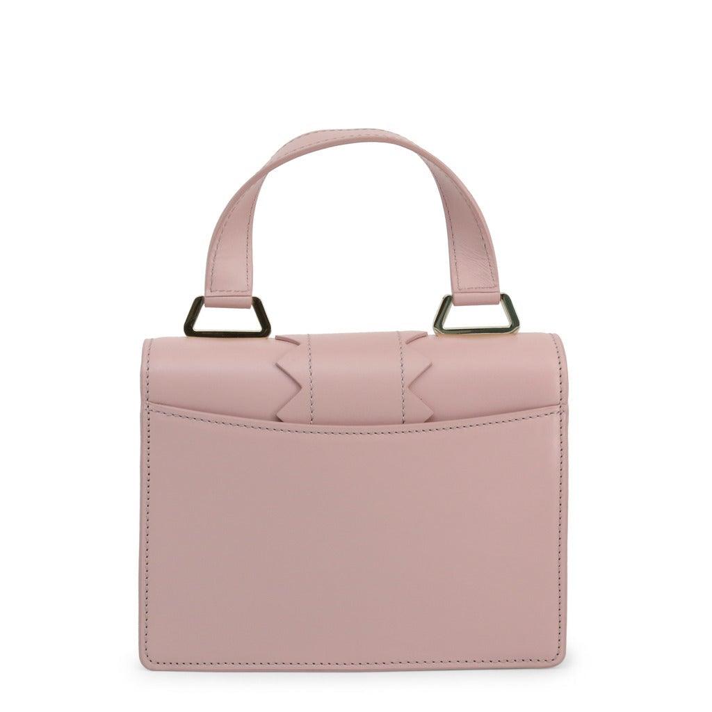 Pink Leather Top Handle