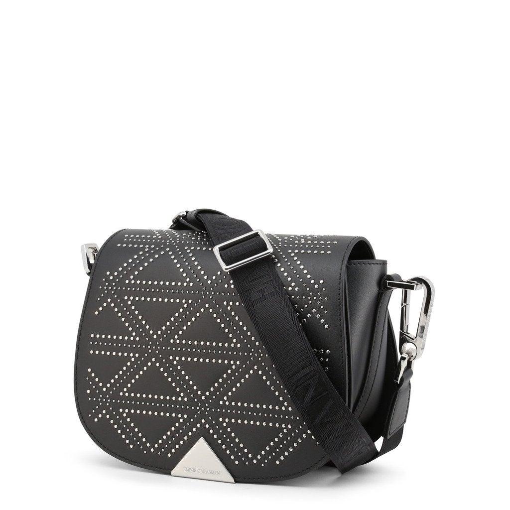 Black Studded Crossbody Bag