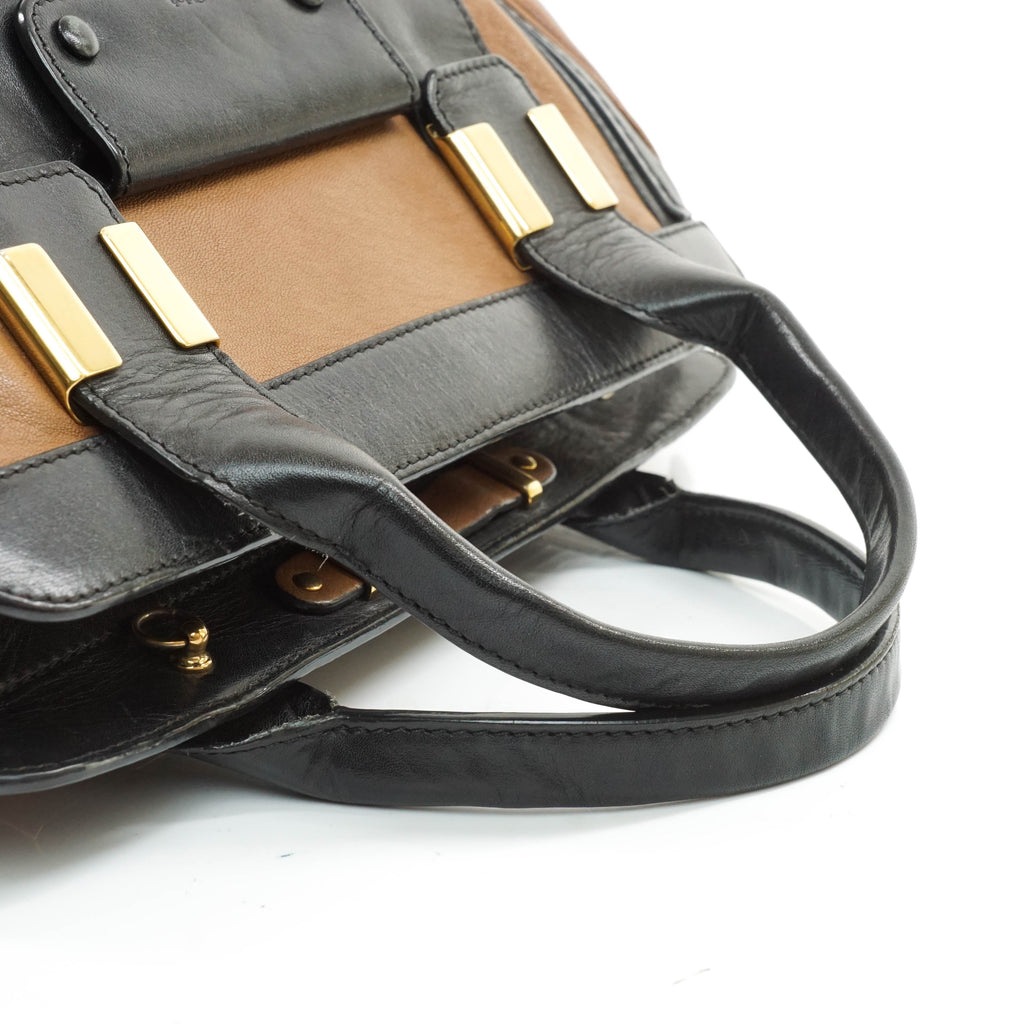 Chloe Alice Hand Bag Leather Black