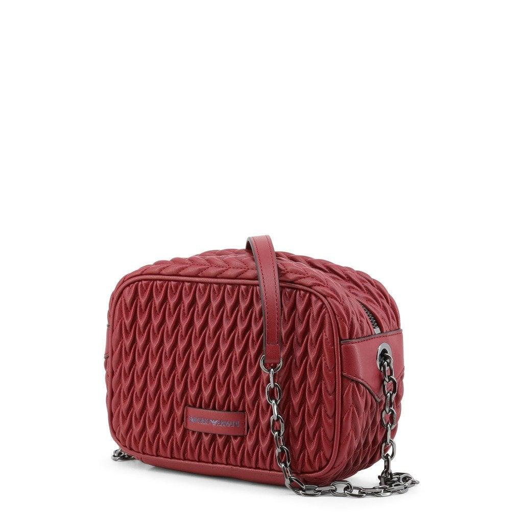 Red Quilted Crossbody
