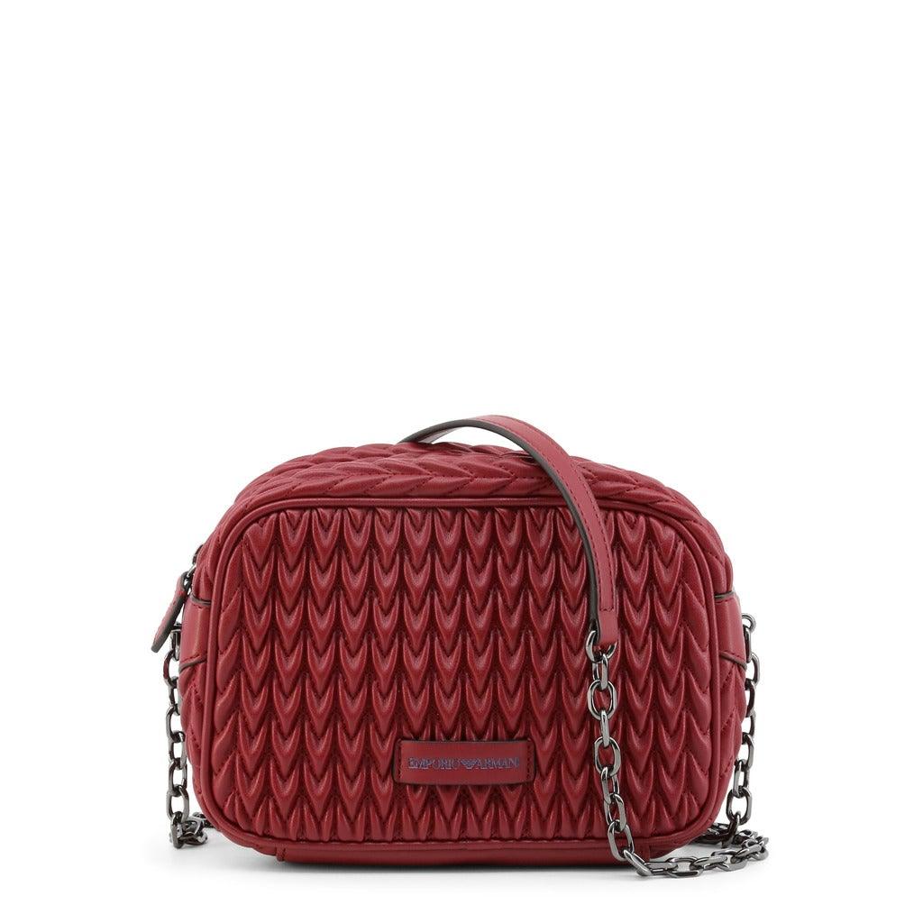 Red Quilted Crossbody