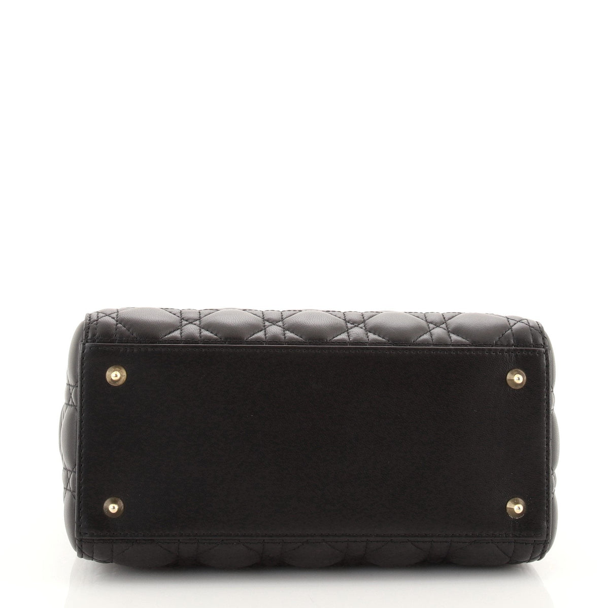 Lady Dior Bag Cannage Quilt Lambskin Medium