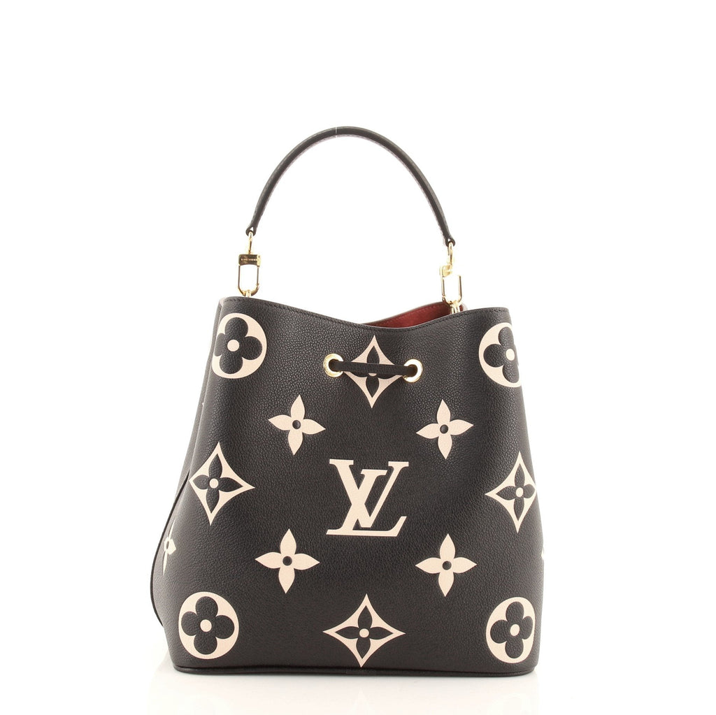NeoNoe Handbag Bicolor Monogram Empreinte Giant MM