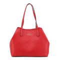 Vikky Quilted Shoulder Bag in Red