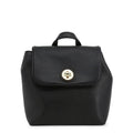 Black Leather Backpack