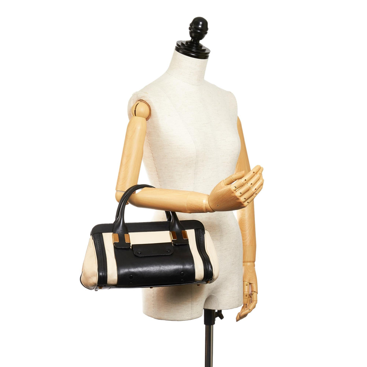 Chloe Alice Leather Handbag (SHG-27061)