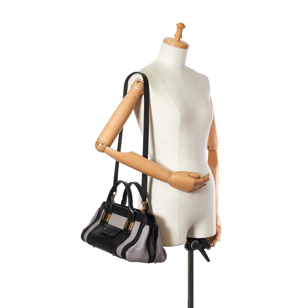 Chloe Alice Leather Satchel (SHG-26049)