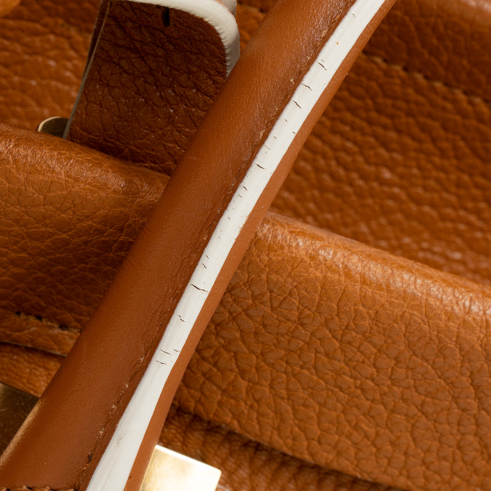Chloe Calfskin Everston Medium Double Satchel (SHF-13921)