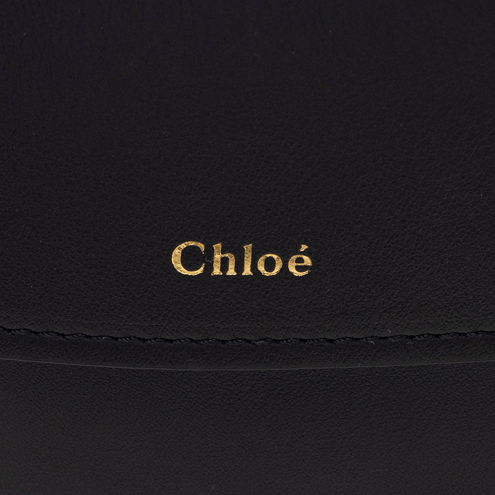 Chloe Calfskin Kiss Hobo (SHF-17853)