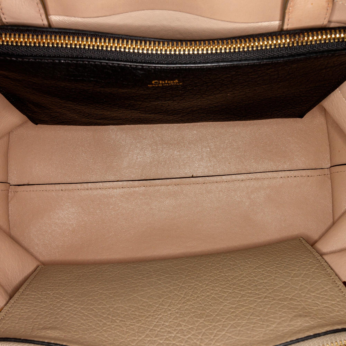 Chloe Charlotte Leather Tote Bag (SHG-25044)