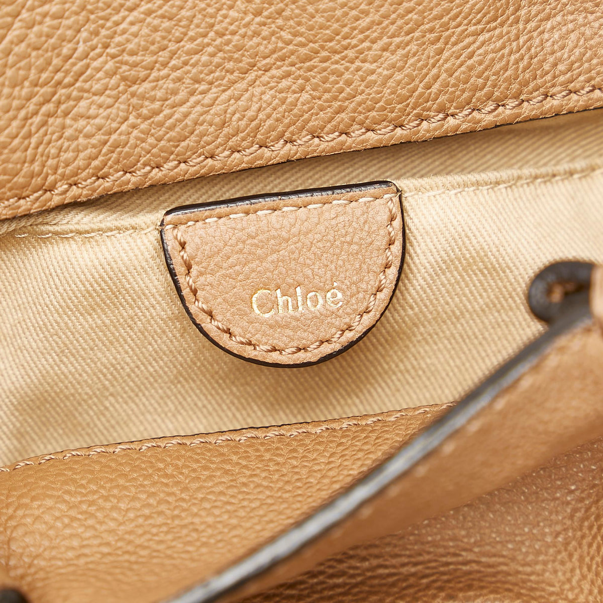 Chloe Elsie Leather Satchel (SHG-26297)
