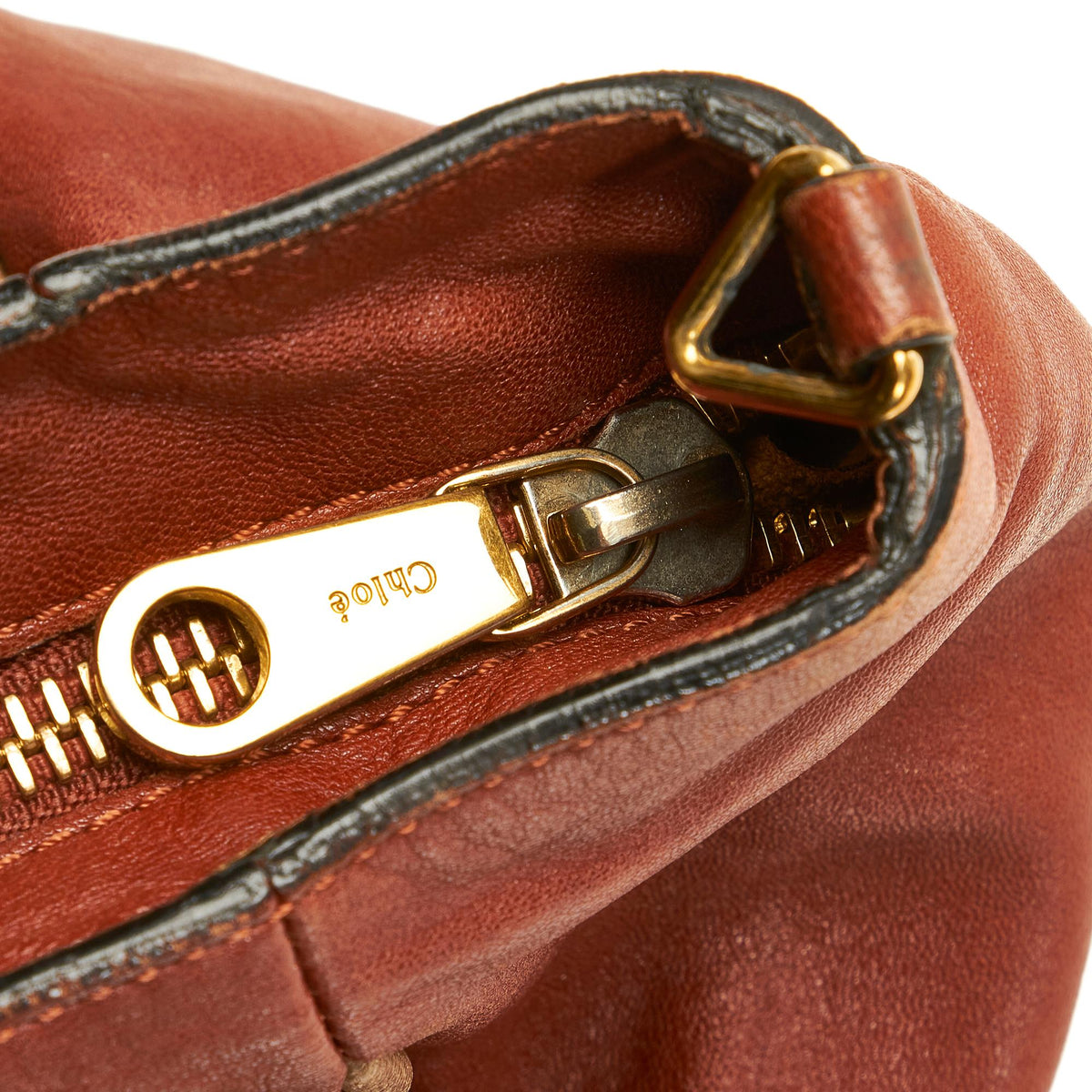 Chloe Ethel Leather Satchel (SHG-26962)