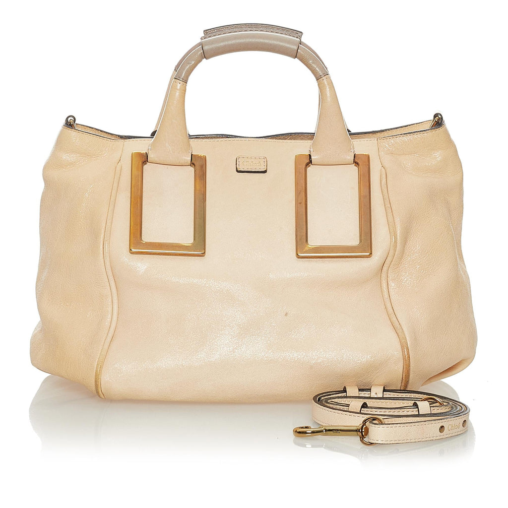 Chloe Ethel Leather Satchel (SHG-28124)