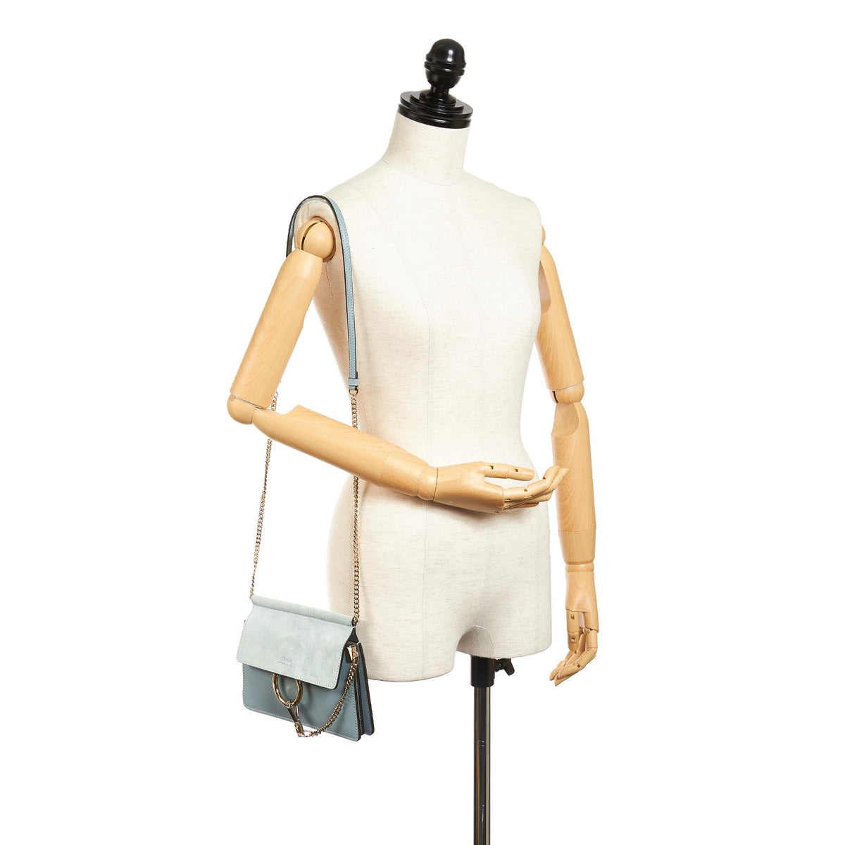 Chloe Faye Leather Crossbody Bag (SHG-26960)
